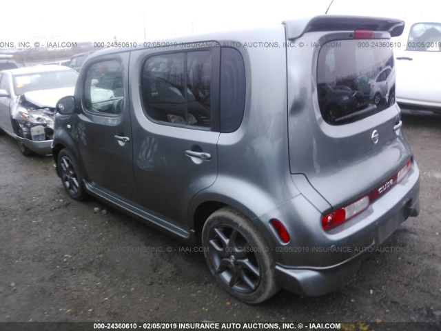 JN8AZ28RX9T120509 - 2009 NISSAN CUBE S/SL GRAY photo 3