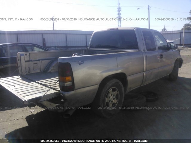 2GCEC19V721369172 - 2002 CHEVROLET SILVERADO C1500 TAN photo 4