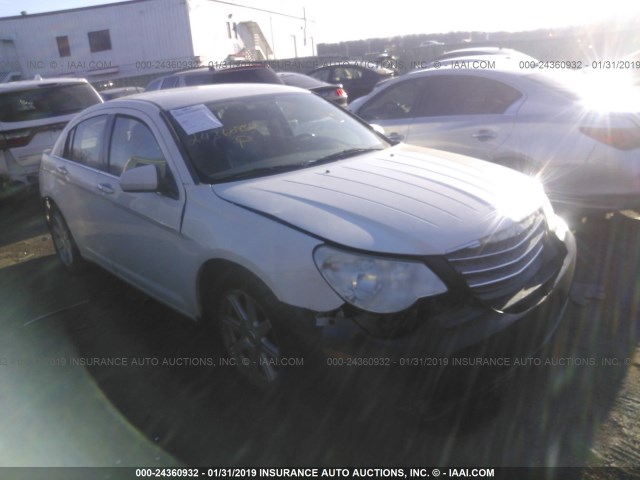 1C3LC66M78N278527 - 2008 CHRYSLER SEBRING LIMITED WHITE photo 1