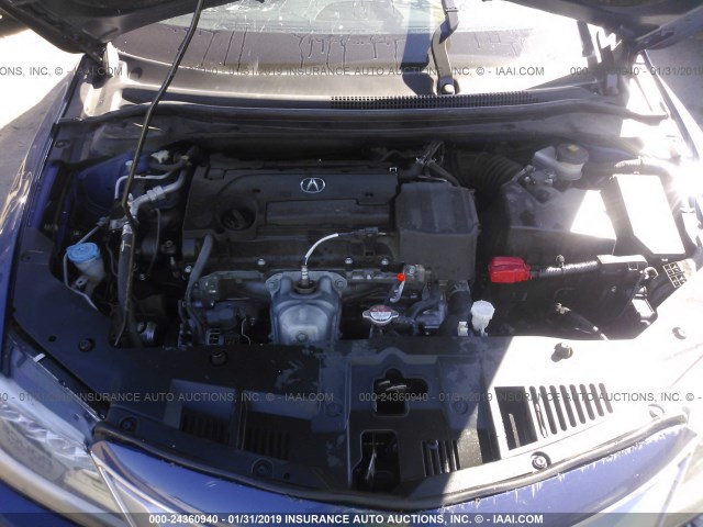 19UDE2F36HA004268 - 2017 ACURA ILX WATCH PLUS BLUE photo 10