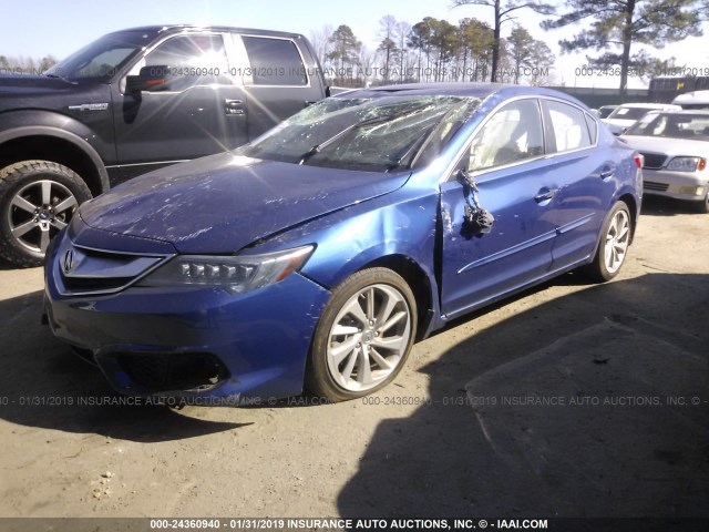 19UDE2F36HA004268 - 2017 ACURA ILX WATCH PLUS BLUE photo 2