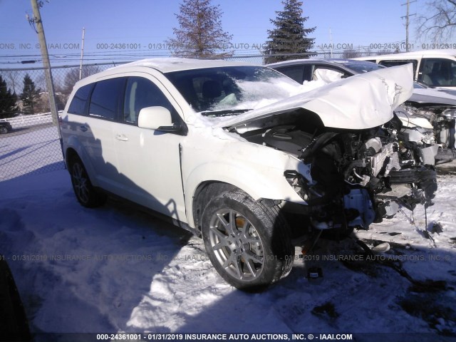 3C4PDDEGXJT389024 - 2018 DODGE JOURNEY GT WHITE photo 1