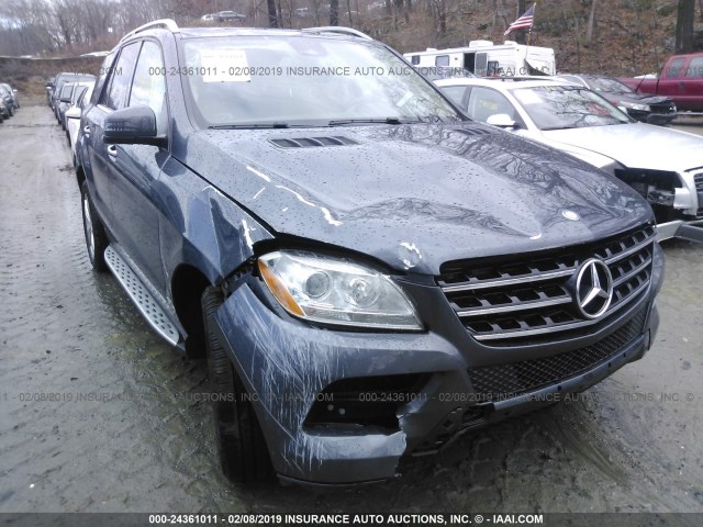 4JGDA0EB5FA539463 - 2015 MERCEDES-BENZ ML 250 BLUETEC GRAY photo 6