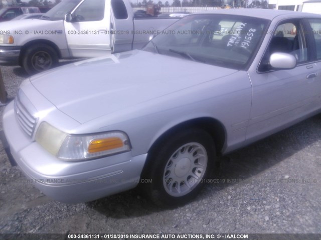 2FAFP74W9WX191558 - 1998 FORD CROWN VICTORIA LX SILVER photo 6
