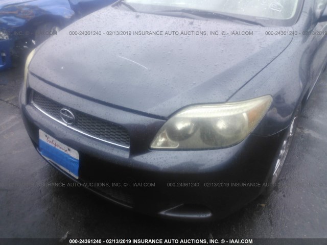 JTKDE177570159014 - 2007 TOYOTA SCION TC 灰色 照片 6