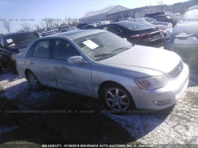 4T1BF28BX1U121388 - 2001 TOYOTA AVALON XL/XLS SILVER photo 1