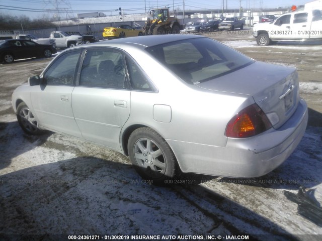 4T1BF28BX1U121388 - 2001 TOYOTA AVALON XL/XLS SILVER photo 3