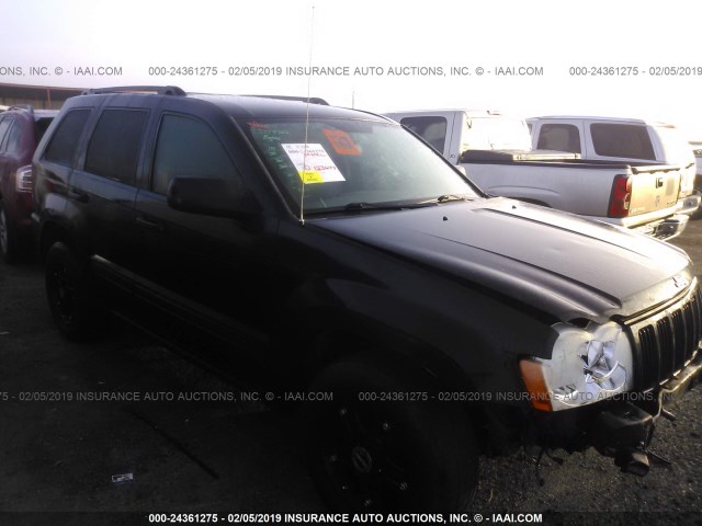 1J4GS48K75C506995 - 2005 JEEP GRAND CHEROKEE LAREDO/COLUMBIA/FREEDOM 黑色 照片 1