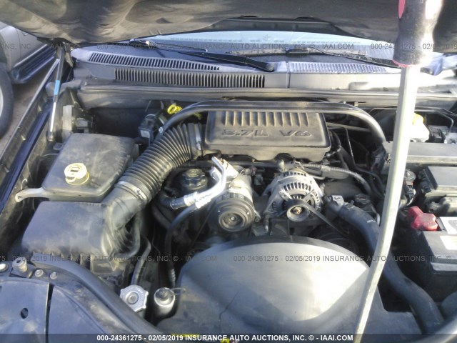 1J4GS48K75C506995 - 2005 JEEP GRAND CHEROKEE LAREDO/COLUMBIA/FREEDOM 黑色 照片 10