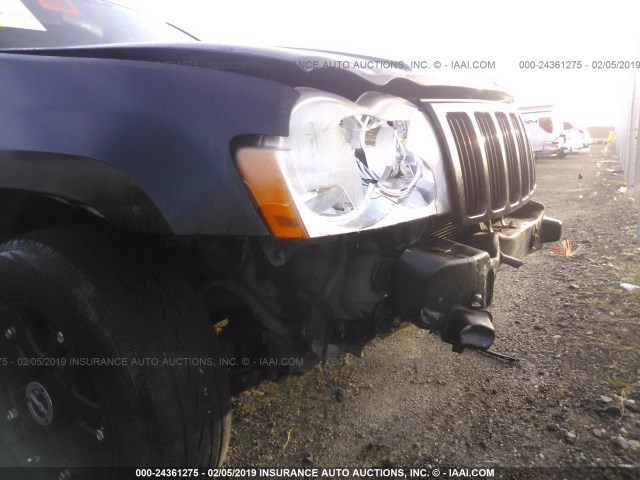 1J4GS48K75C506995 - 2005 JEEP GRAND CHEROKEE LAREDO/COLUMBIA/FREEDOM 黑色 照片 6