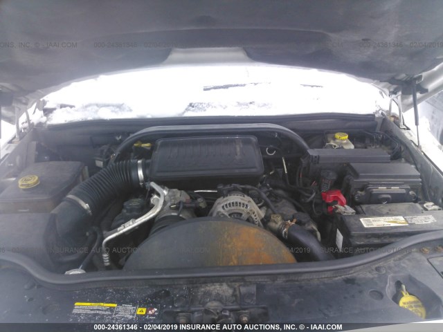 1J8HG48N46C127338 - 2006 JEEP COMMANDER Gümüş foto 10