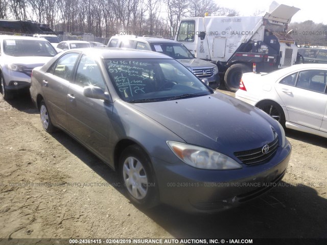 4T1BE32KX3U710722 - 2003 TOYOTA CAMRY LE/XLE/SE GRAY photo 1