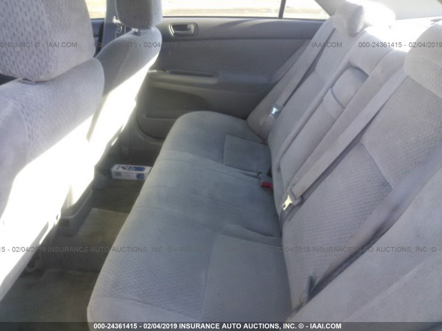 4T1BE32KX3U710722 - 2003 TOYOTA CAMRY LE/XLE/SE GRAY photo 8