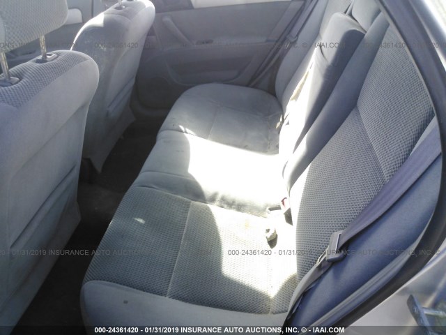 KL5JD56Z37K709232 - 2007 SUZUKI FORENZA CONVENIENCE/POPULAR SILVER photo 8