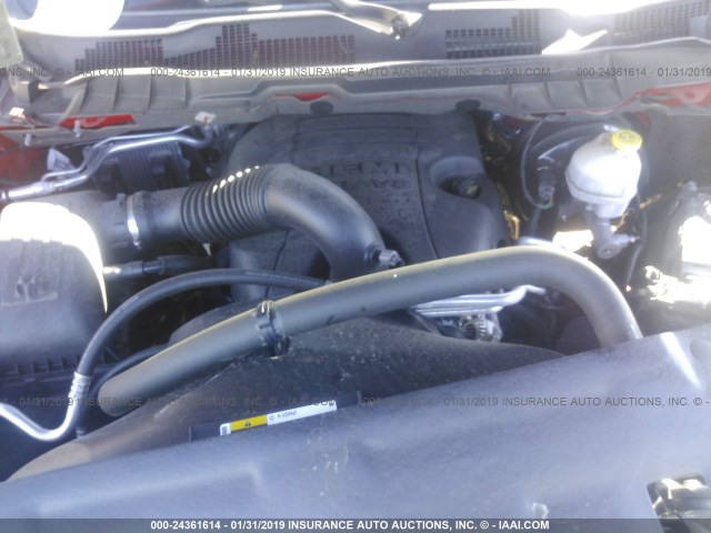 1C6RR6YT3GS148616 - 2016 RAM 1500 REBEL წითელი ფოტო 10