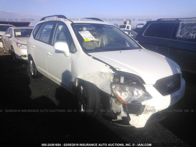 KNAFG528097223856 - 2009 KIA RONDO LX/EX WHITE photo 1