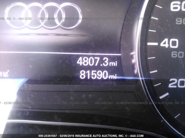 WAU3GAFC3CN099787 - 2012 AUDI A7 PRESTIGE BLUE photo 7