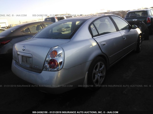 1N4AL11D82C235482 - 2002 NISSAN ALTIMA S/SL SILVER photo 4