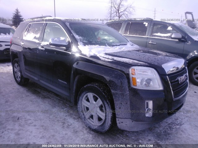 2GKALREK5E6268071 - 2014 GMC TERRAIN SLE BLACK photo 1