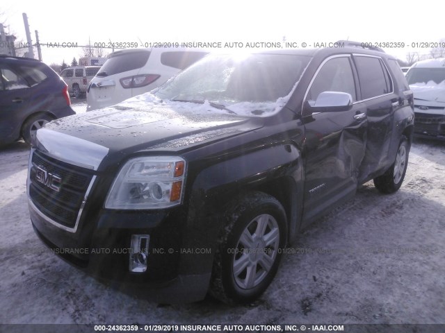 2GKALREK5E6268071 - 2014 GMC TERRAIN SLE BLACK photo 2