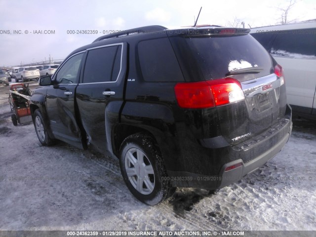 2GKALREK5E6268071 - 2014 GMC TERRAIN SLE BLACK photo 3