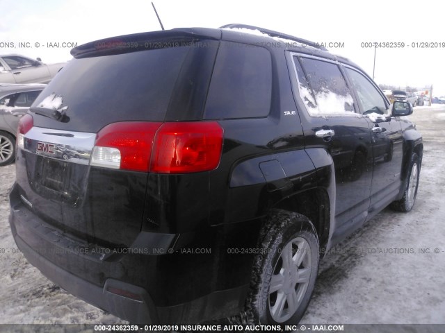 2GKALREK5E6268071 - 2014 GMC TERRAIN SLE BLACK photo 4