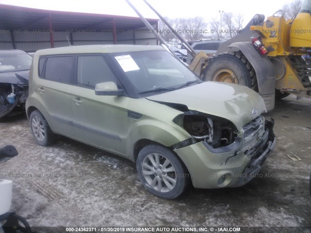 KNDJT2A63C7392932 - 2012 KIA SOUL +/!/SPORT GREEN photo 1