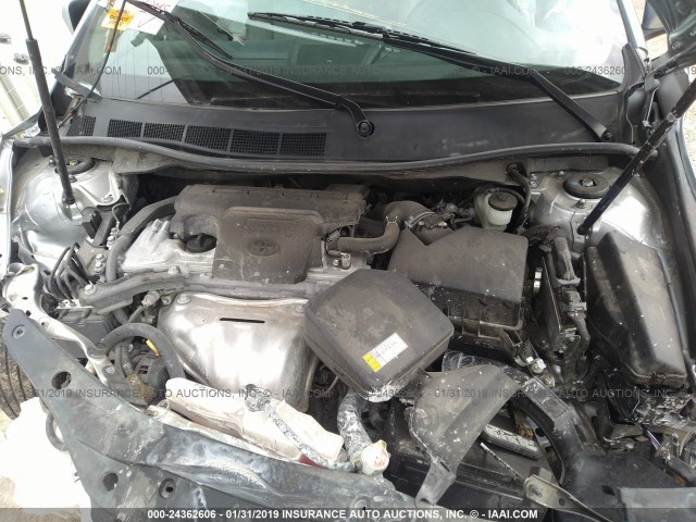 4T1BF1FK8GU139734 - 2016 TOYOTA CAMRY LE/XLE/SE/XSE SILVER photo 10