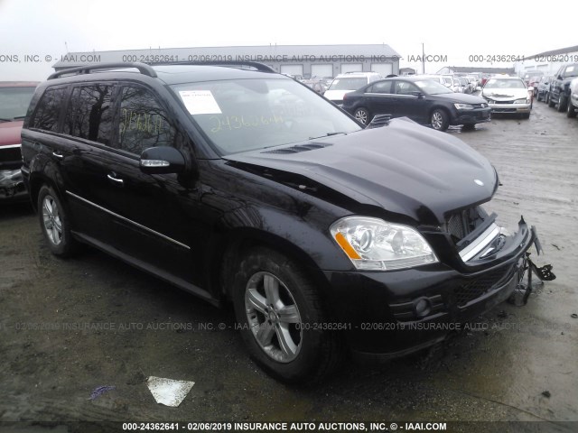 4JGBF22E88A344317 - 2008 MERCEDES-BENZ GL 320 CDI BLACK photo 1