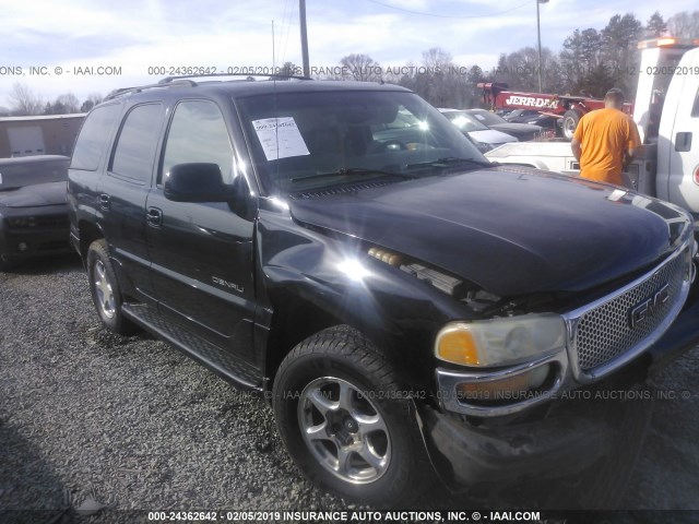 1GKEK63U52J210354 - 2002 GMC DENALI BLACK photo 1