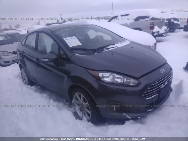 3FADP4BJ0GM165988 - 2016 FORD FIESTA SE GRAY photo 1