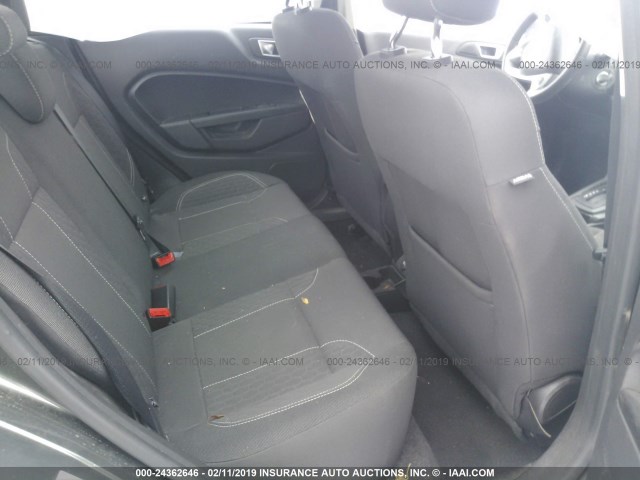 3FADP4BJ0GM165988 - 2016 FORD FIESTA SE GRAY photo 8