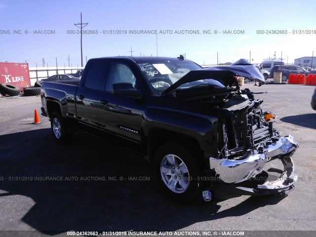 1GCRCREC0JZ133618 - 2018 CHEVROLET SILVERADO C1500 LT BLACK photo 1