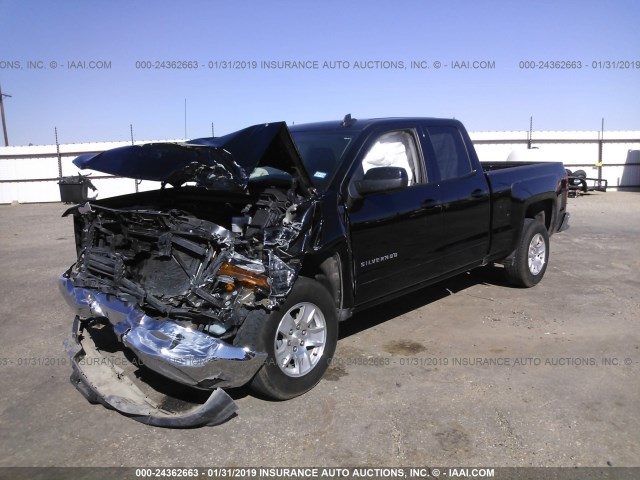 1GCRCREC0JZ133618 - 2018 CHEVROLET SILVERADO C1500 LT BLACK photo 2