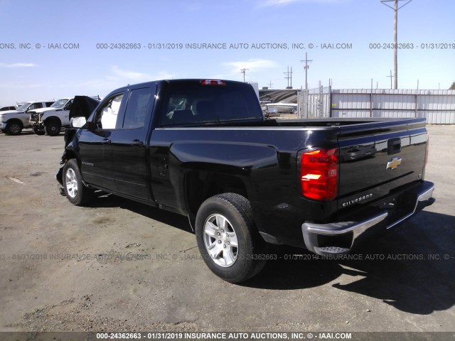 1GCRCREC0JZ133618 - 2018 CHEVROLET SILVERADO C1500 LT BLACK photo 3