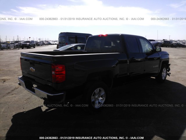 1GCRCREC0JZ133618 - 2018 CHEVROLET SILVERADO C1500 LT BLACK photo 4