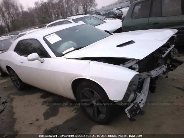 2C3CDZAG0FH816314 - 2015 DODGE CHALLENGER SXT WHITE photo 1