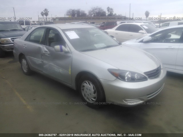 4T1BE32K74U886659 - 2004 TOYOTA CAMRY LE/XLE/SE SILVER photo 1