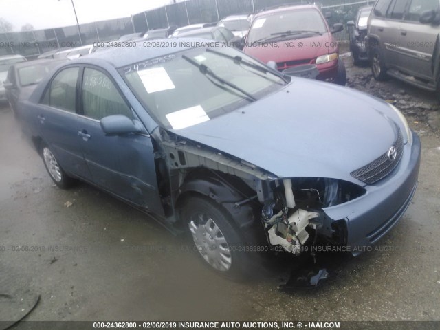4T1BE30K24U824654 - 2004 TOYOTA CAMRY LE/XLE/SE BLUE photo 1