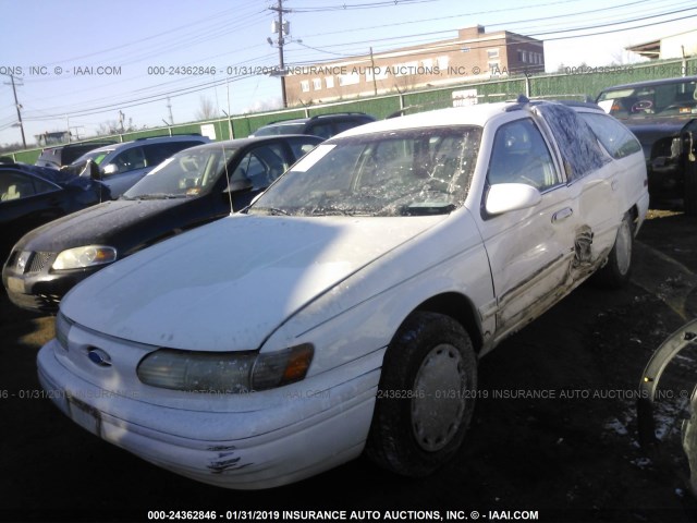 1FALP57U4RA275804 - 1994 FORD TAURUS GL WHITE photo 2