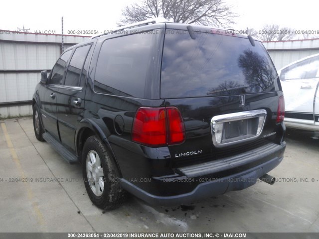 5LMFU27586LJ17837 - 2006 LINCOLN NAVIGATOR BLACK photo 3