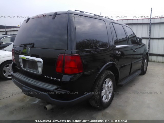 5LMFU27586LJ17837 - 2006 LINCOLN NAVIGATOR BLACK photo 4