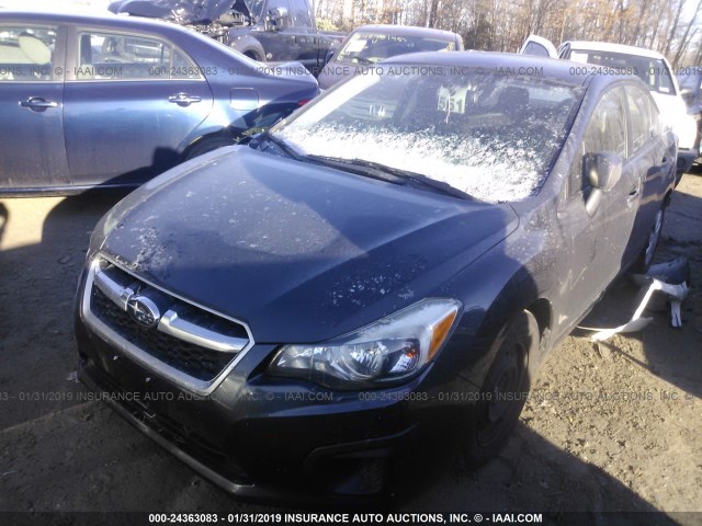 JF1GJAA61CH027529 - 2012 SUBARU IMPREZA GRAY photo 2