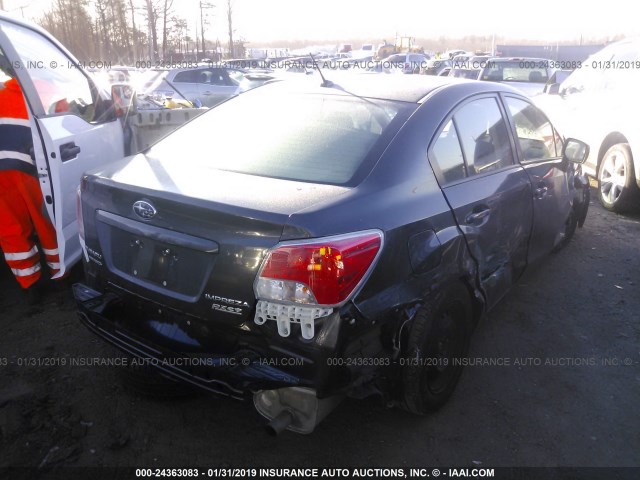 JF1GJAA61CH027529 - 2012 SUBARU IMPREZA GRAY photo 4