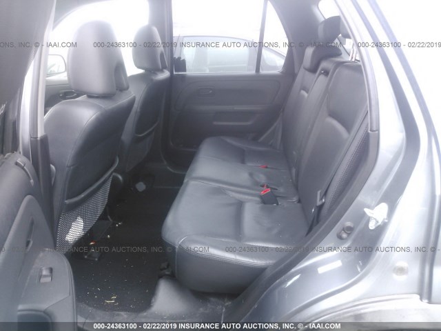 JHLRD78915C032374 - 2005 HONDA CR-V SE/EX GRAY photo 8