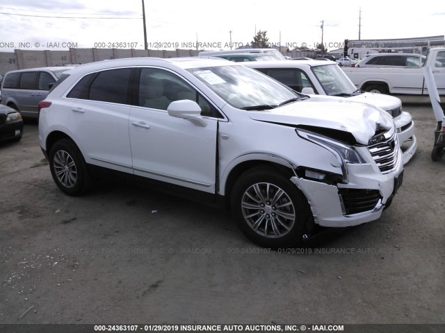 1GYKNDRS0KZ190798 - 2019 CADILLAC XT5 LUXURY WHITE photo 1