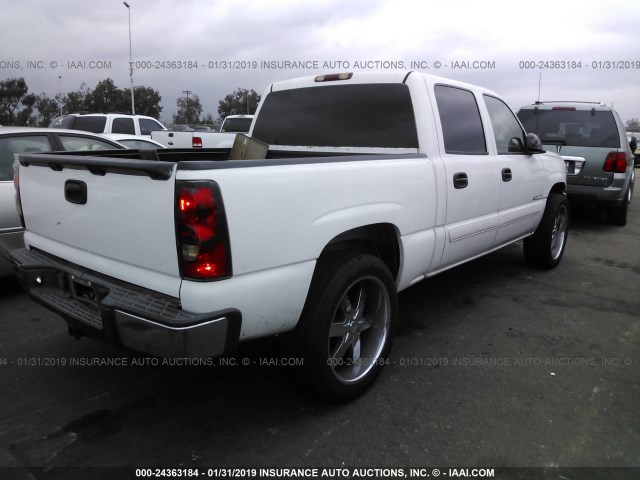 2GCEC13T541389348 - 2004 CHEVROLET SILVERADO C1500 WHITE photo 4