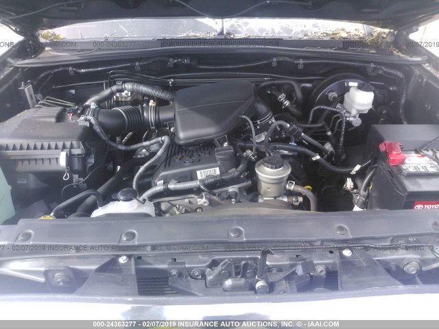 5TFJX4GN3FX039870 - 2015 TOYOTA TACOMA DOUBLE CAB PRERUNNER GRAY photo 10