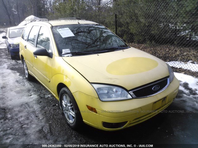 1FAFP36N97W135226 - 2007 FORD FOCUS ZXW/S/SE/SES YELLOW photo 6