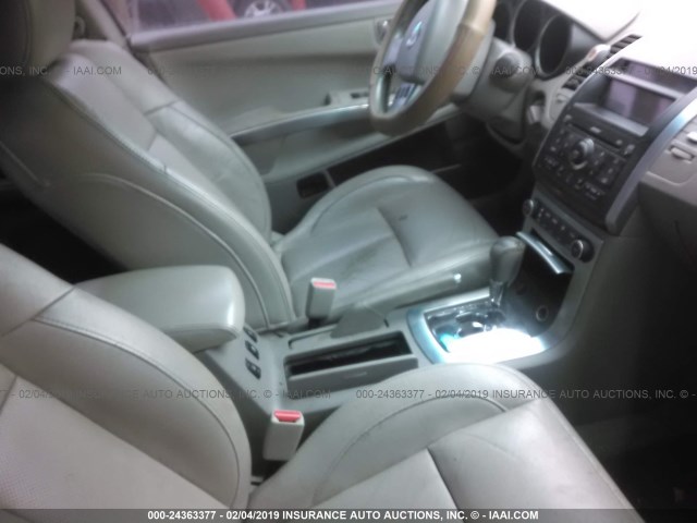 1N4BA41E47C845262 - 2007 NISSAN MAXIMA SE/SL SILVER photo 5